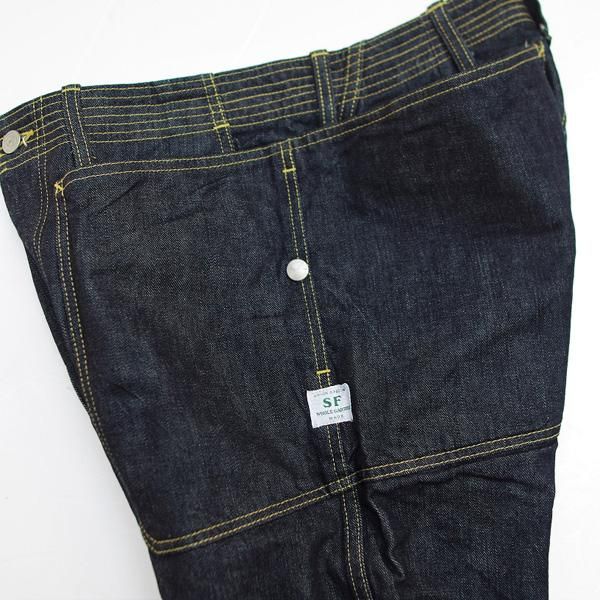 SASSAFRAS(ササフラス)/Fall Leaf Sprayer Pants:13.5oz. DENIM SASSAFRAS(ササフラス)/Fall Leaf Sprayer Pants:13.5oz. DENIM