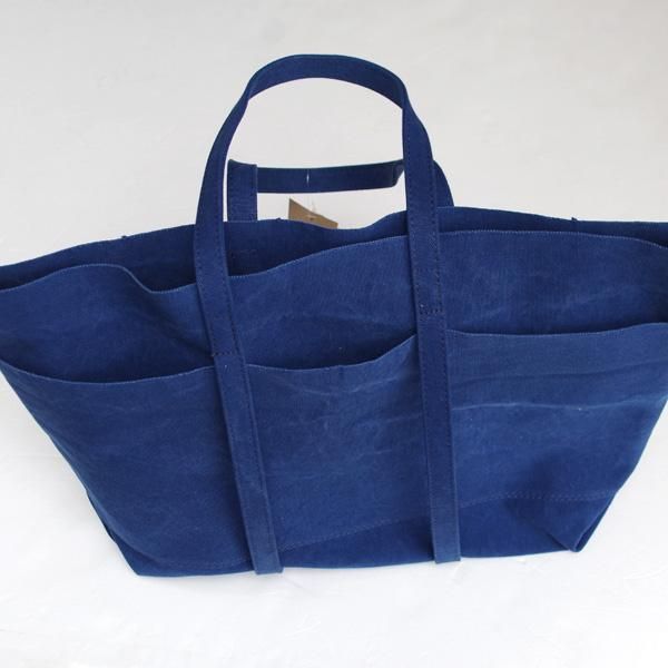 AMIACALVA(アミアカルヴァ) / washed canvas 6pockets tote(M AMIACALVA(アミアカルヴァ) / washed canvas 6pockets tote(M