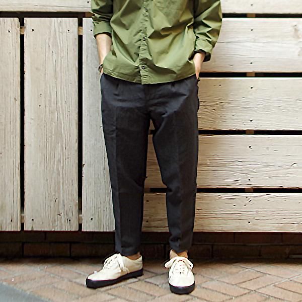 MOJITO  GULF STREAM PANTS スラックス　パンツ　リネン