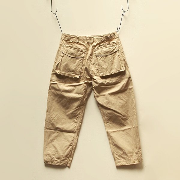 SASSAFRAS(ササフラス)/DIGS CREW PANTS 4/5 : NYLON OXFORD ディグス