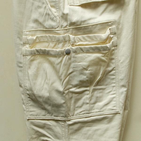 な*お様 ササフラス　SASSAFRAS COVERGROWN PANTS 4/ SF-242181]SASSAFRAS(ササフラス)Digs Crew Pants 4/5 / Cotton