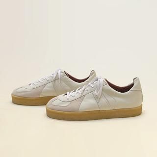 REPRODUCTION OF FOUND(ץ󥪥֥ե)/GERMAN MILITARY TRAINER w/NATURAL CREPE SOLE 㡼ޥȥ졼ʡ
