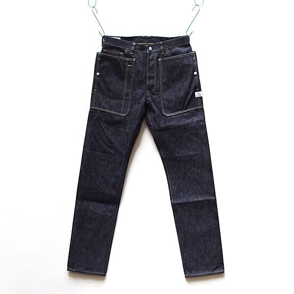 SASSAFRAS(ササフラス)/Fall Leaf R Sprayer Pants：14oz. DENIM