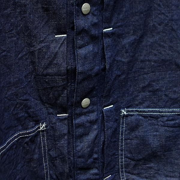 SASSAFRAS(ササフラス) / GARDENERS JACKET : 8oz Military