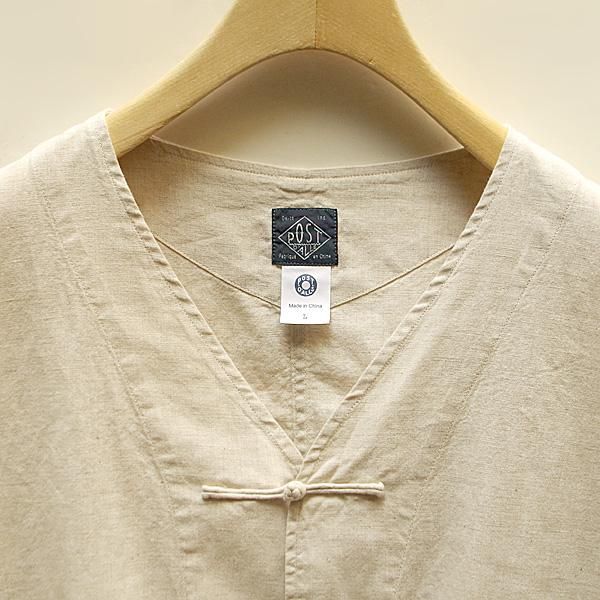 Post O'Alls(ポストオーバーオールズ)/POST Chinois DV : Cotton Post O'Alls(ポストオーバーオールズ)/POST Chinois DV : Cotton