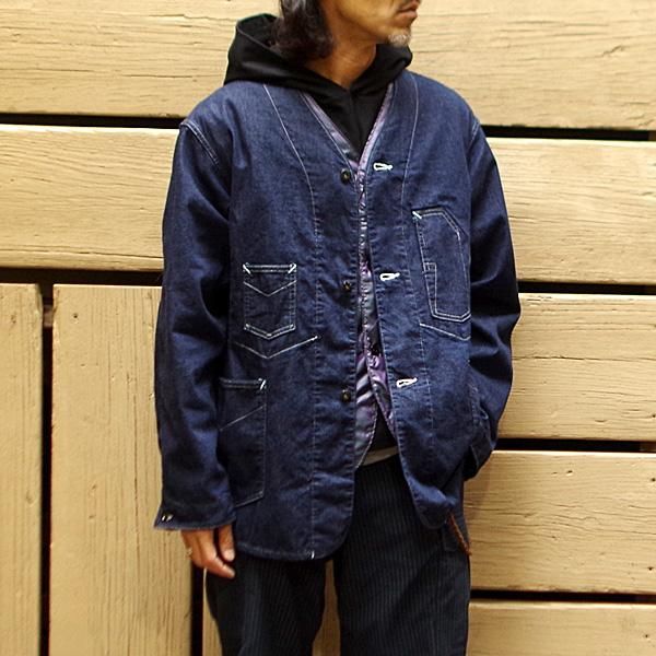 Post O'Alls(ポストオーバーオールズ)/De Luxe Railroader 2 DV : 8oz.Denim w/Taffeta  Lining デラックスレイルローダー2 DV