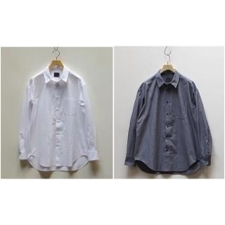 comm.arch.(ࡦ)/60/1 Typewriter Chambray Shirt ץ饤֥졼