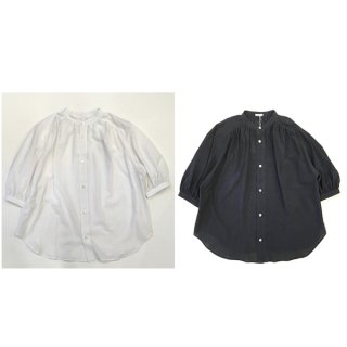 comm.arch.(コム・アーチ) / Cotton Crape S/S Shirt レディースコットンクレープ半袖シャツ