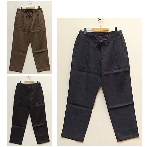 comm.arch.(コム・アーチ)/Linen Easy Trousers リネンイージーパンツ