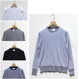 GICIPI()/FRAGORACOTONE SOFT CREW NECK ǥåȥ˥åĹµ롼ͥå