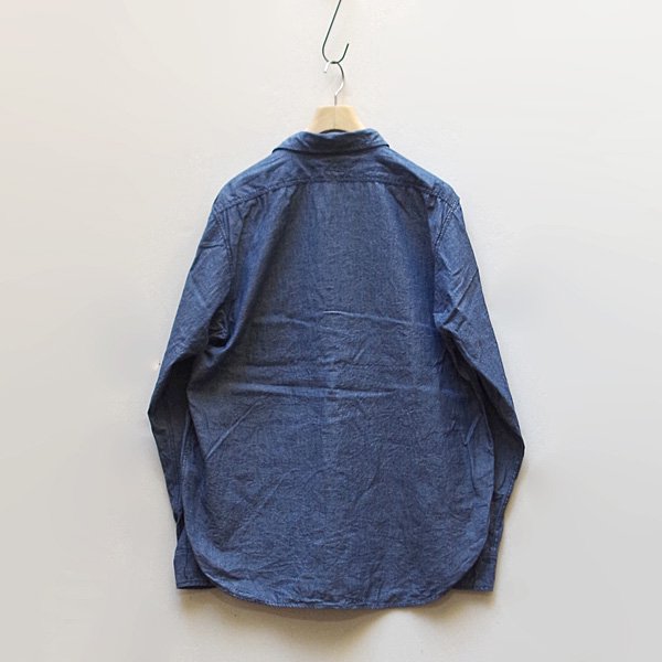 CORONA(コロナ)/NAVY 1 POCKET SHIRT : 5.5oz Blue Chambray w