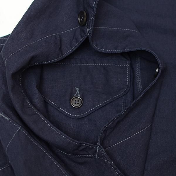 Post O' Alls(ポストオーバーオールズ)/DEE Vest : Hemp Cotton Poplin