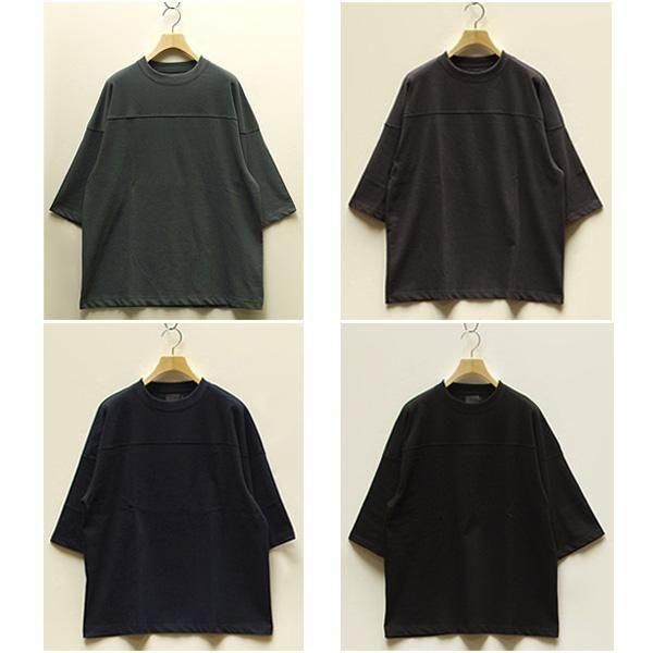 comm.arch.(コム・アーチ)/Hardly Spun Football Tee