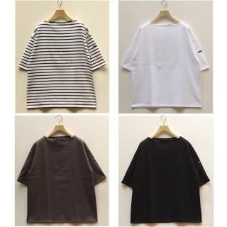 <img class='new_mark_img1' src='https://img.shop-pro.jp/img/new/icons14.gif' style='border:none;display:inline;margin:0px;padding:0px;width:auto;' />SAINT JAMES(ȥॹ)/OUESSANT LOOSE TEE å롼T