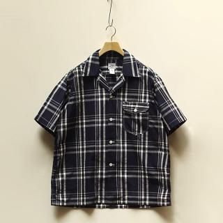 Post O'Alls(ݥȥС륺)/New Basic Shirt S/S : Indigo Check 1