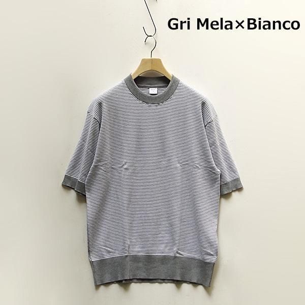 美品　GICIPI ジチピ コットン 半袖ニット イタリア製 gicipi GICIPI（ジチピ） Calamaro カラマーロ モックネック