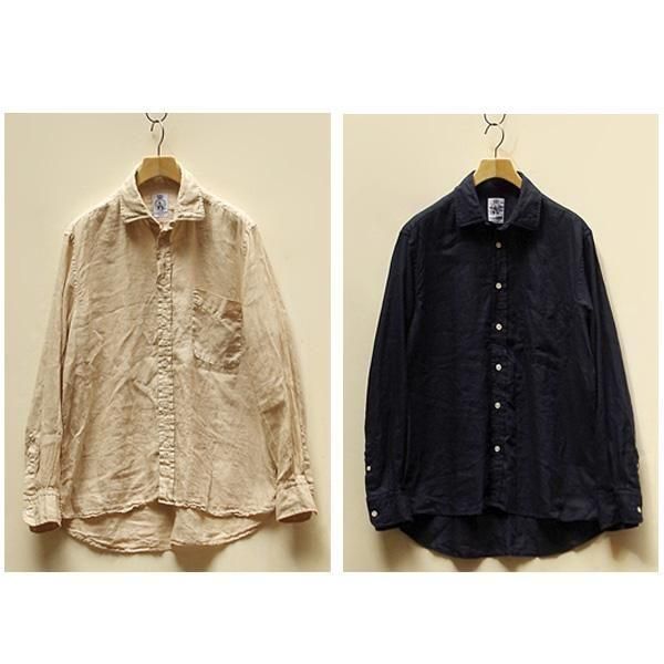 ファッション CORDINGS(コーディングス)/VINTAGE LINEN SHIRT ヴィンテージ トップス