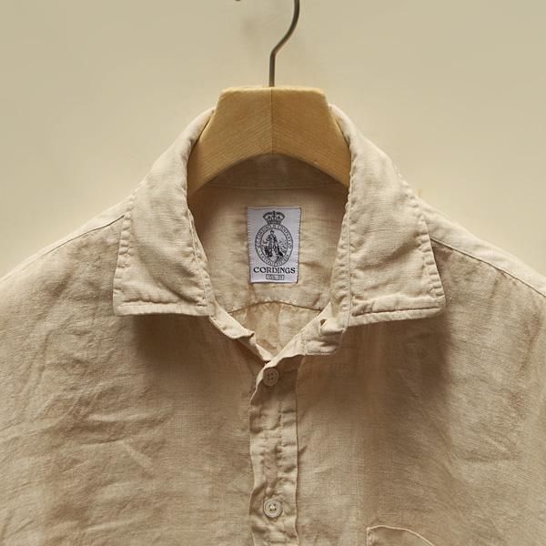 CORDINGS(コーディングス)/VINTAGE LINEN SHIRT ヴィンテージ