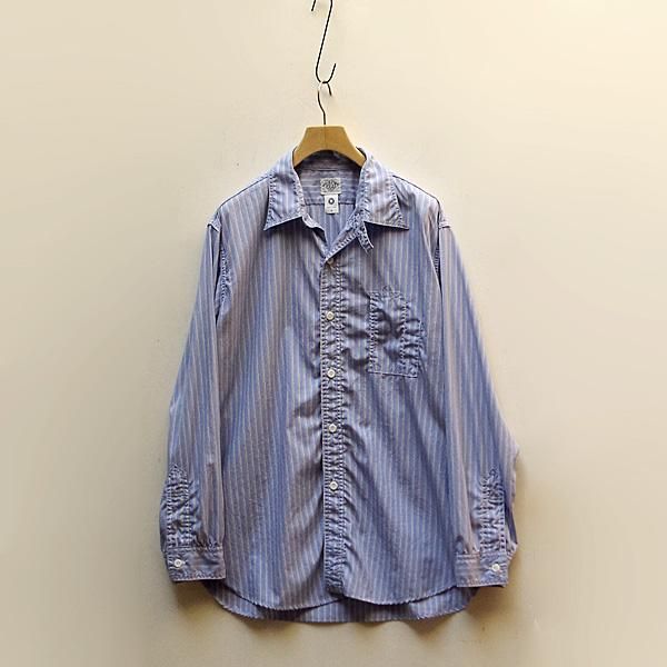POST OVERALLS ポストオーバーオールズ No.1 Shirt POST O'ALLS【ポストオーバーオールズ】No.1 Shirt Light Denim