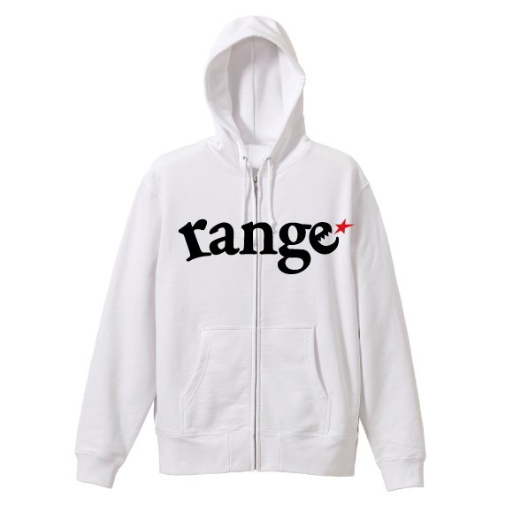  range logo sweat zip hoody