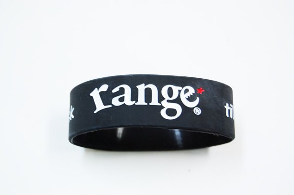  range rubber bracelet