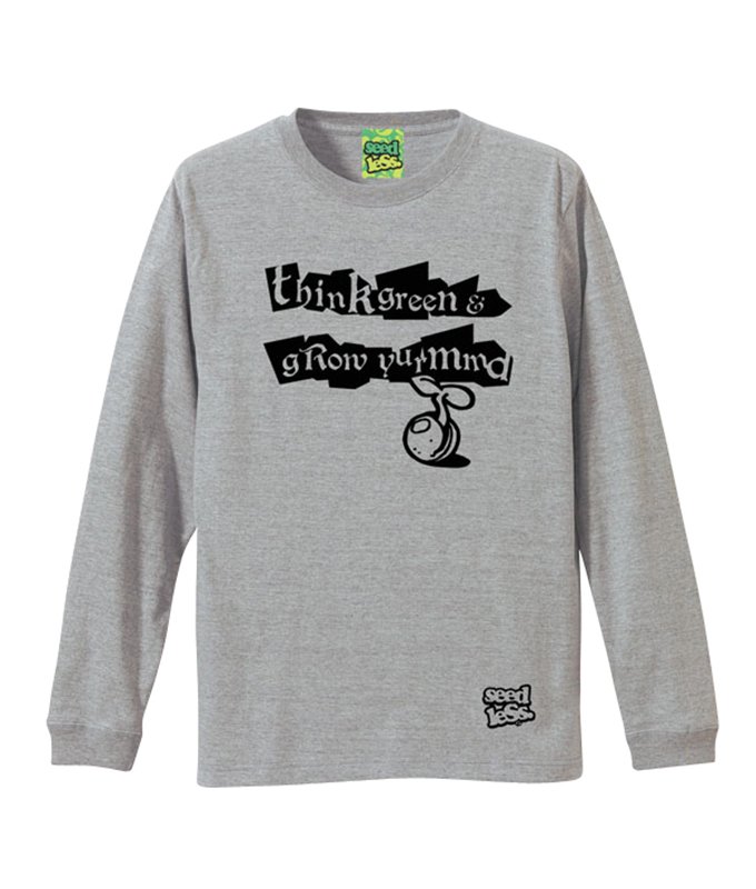 SQUARE TYPING L/S tee