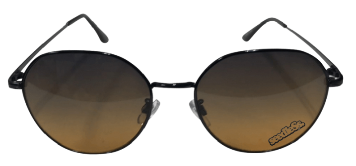 sd metal rounder sunglasses