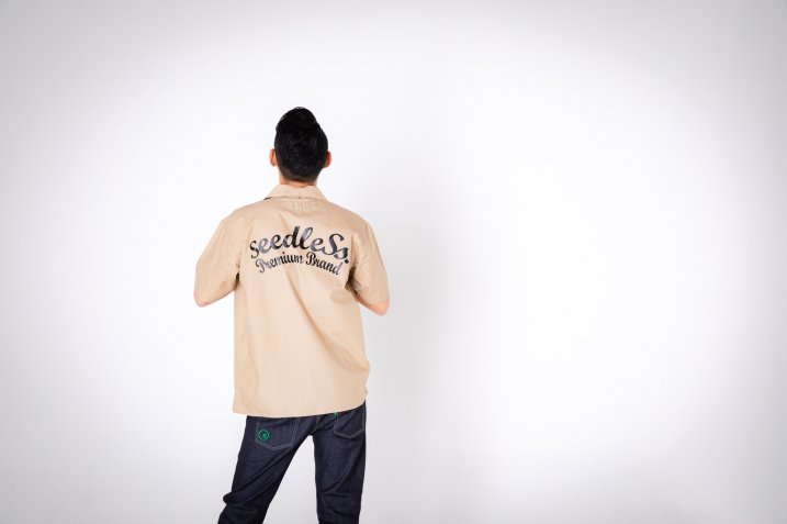 sd T/C open collar s/s shirts