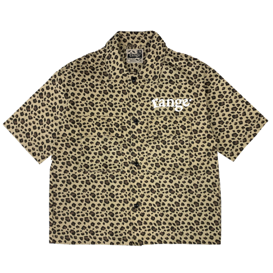  leopard  big pocket open shirtsの商品イメージ
