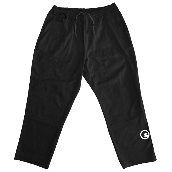  sd double knee wide pants