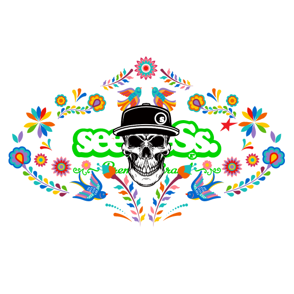  Mex Art & skull s/s tee