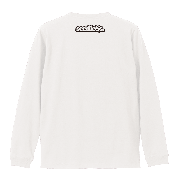  tiny message on yur shoulder LS tee