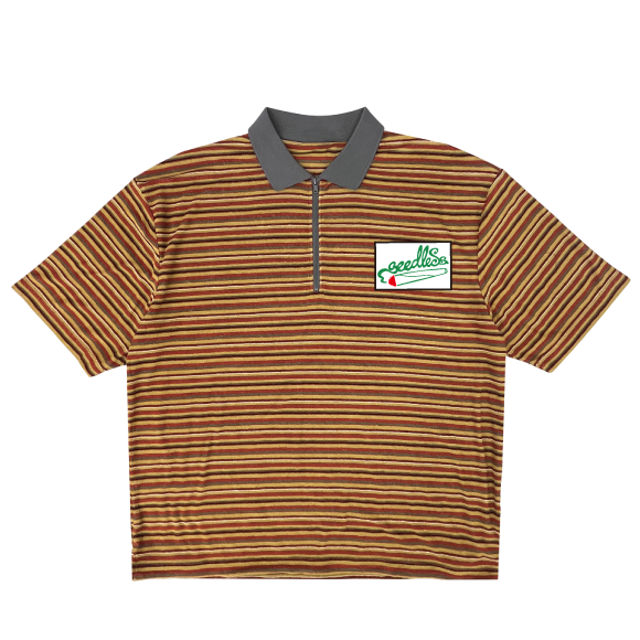  sd boarder zip up polo shirts