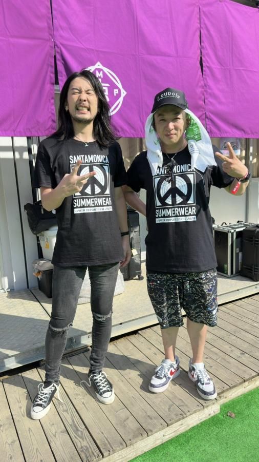 京都大作戦 x SANTA MONICA SUMMER WEAR コラボTシャツ 1 color