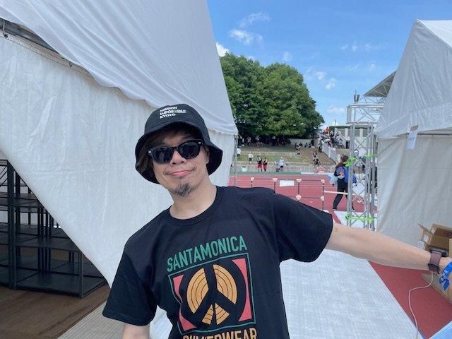 京都大作戦 x SANTA MONICA SUMMER WEAR コラボTシャツ 1 color