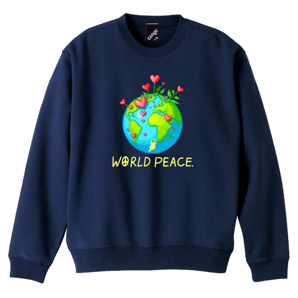  rg Heartful Earth crew sweat kids size 10oz