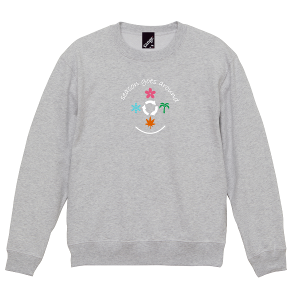  rg goes around crew sweat 12oz