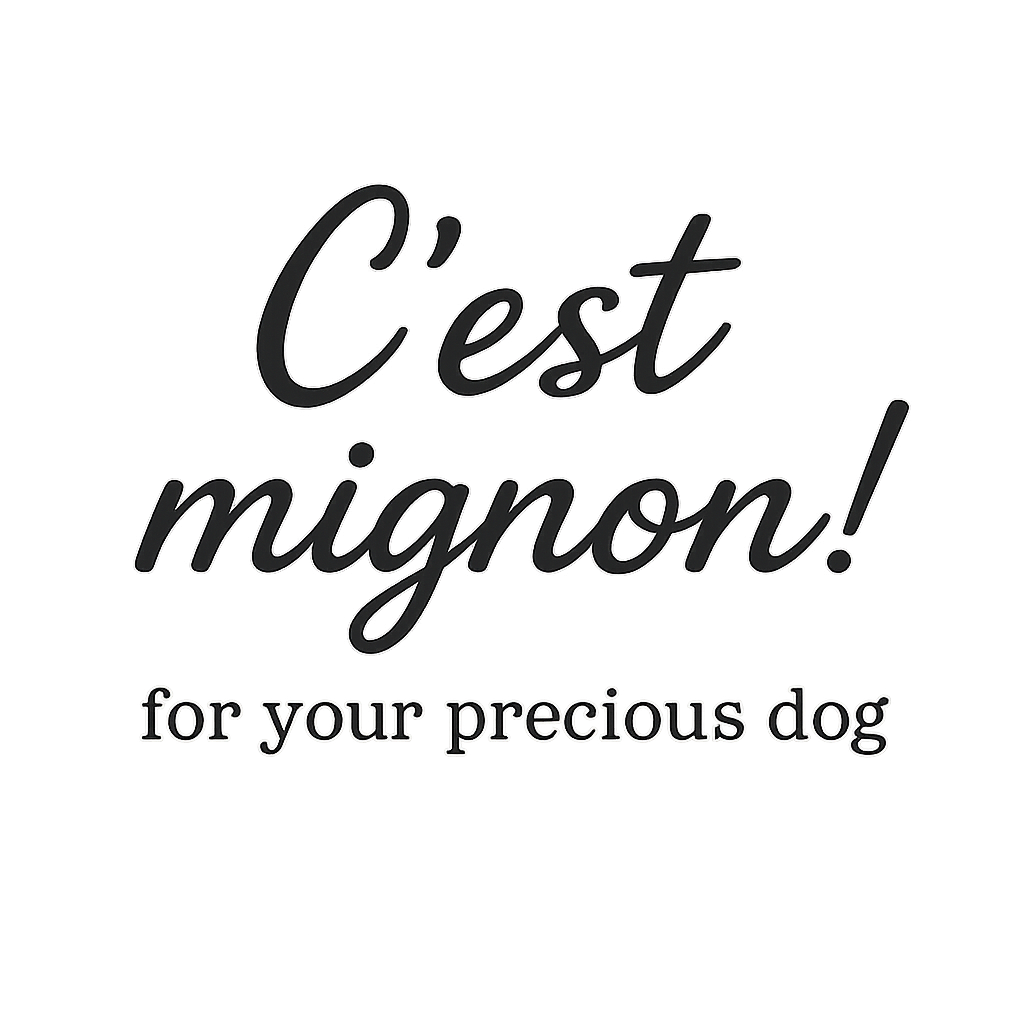 C'est mignon！ハンドメイドワンコ服