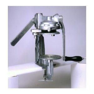 手動 缶詰缶巻き締め機械(4号缶用セッティング)