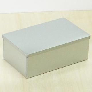 角缶 銀サテン材 組上缶（K2）