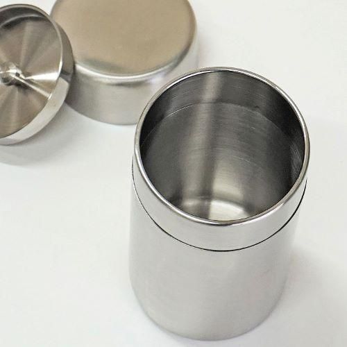 窯変茶缶錫蓋シールプーアル貯め茶缶