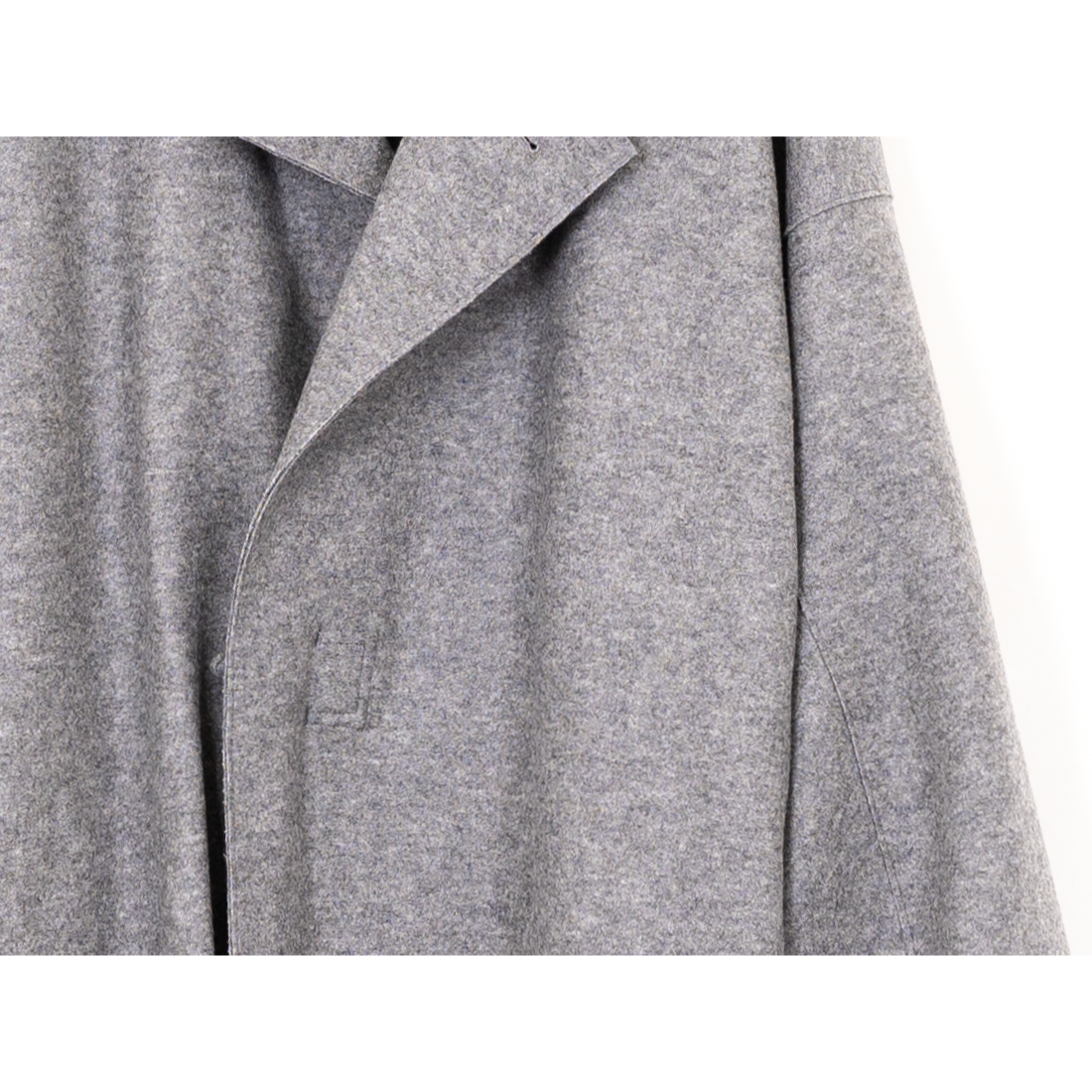 AUBETT / super 140' Pile Melton Over Coat - carol ONLINE STORE