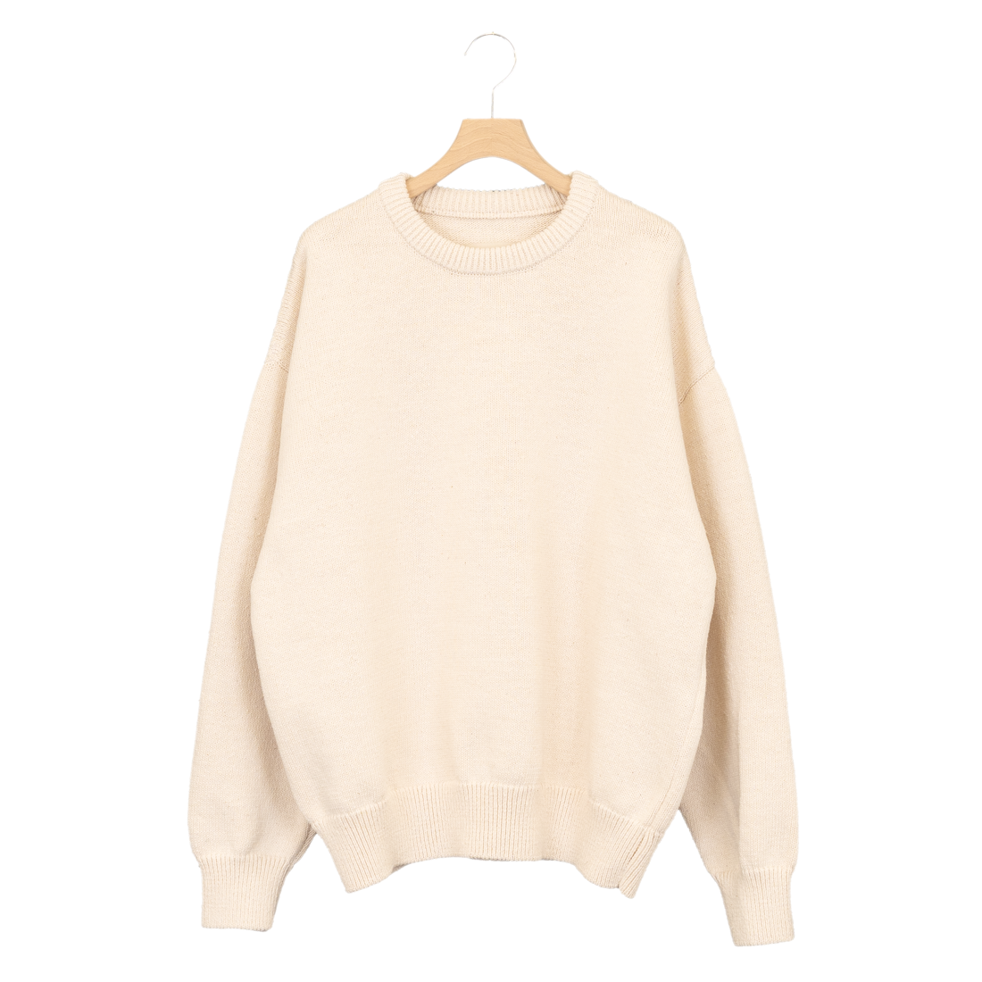 YOKE 22ss Cotton Crewneck Sweater