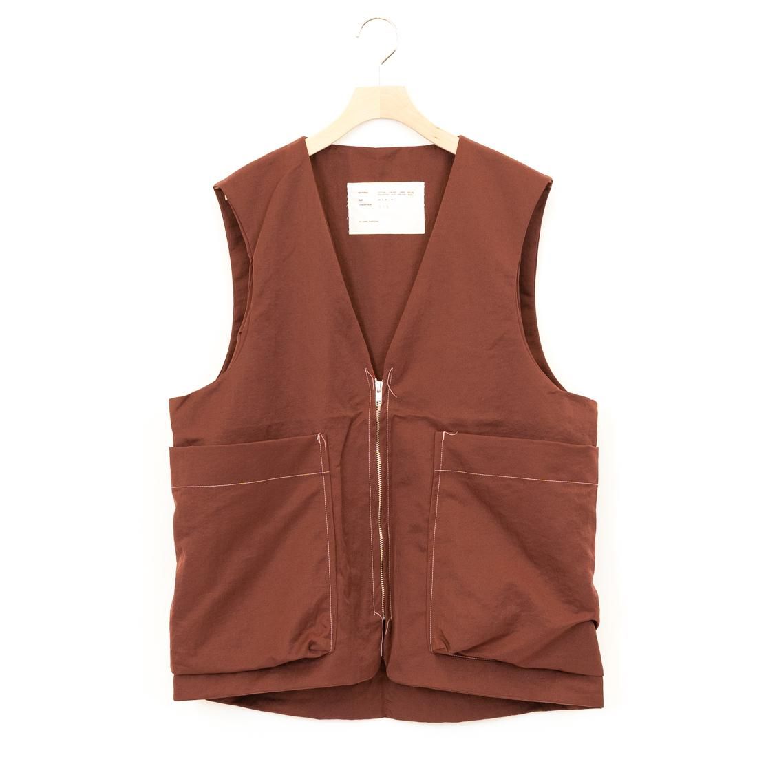 CAMIEL FORTGENS / ZIP VEST - carol ONLINE STORE