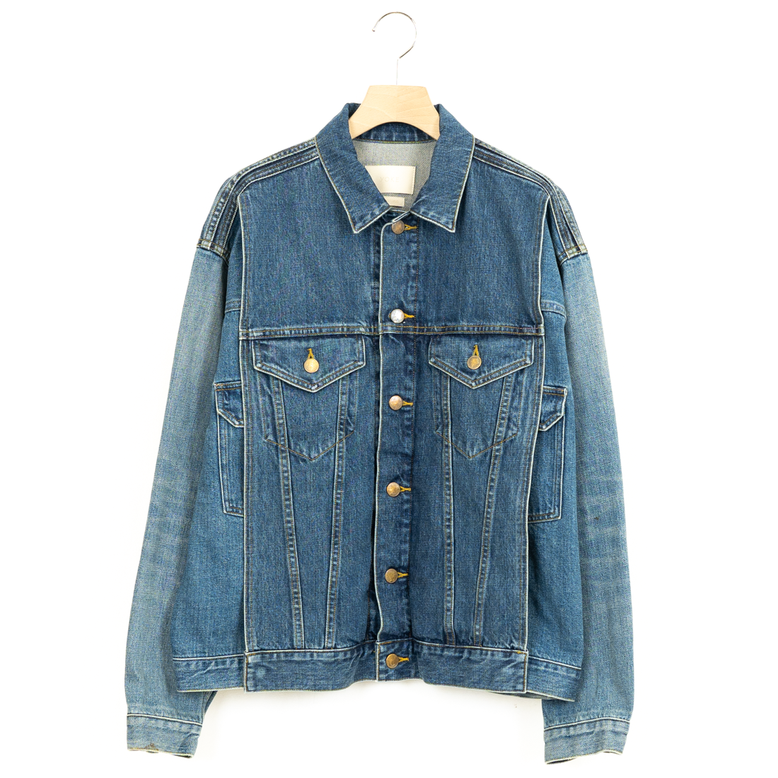 BLEACHED 3GEN DENIM TRUCKER JACKET