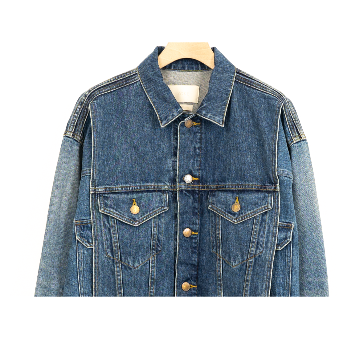 BLEACHED 3GEN DENIM TRUCKER JACKET