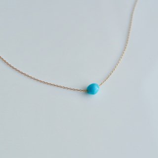 ターコイズネックレス_Sleeping beauty turquoise necklace