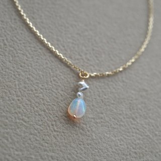 Precious Opal necklace