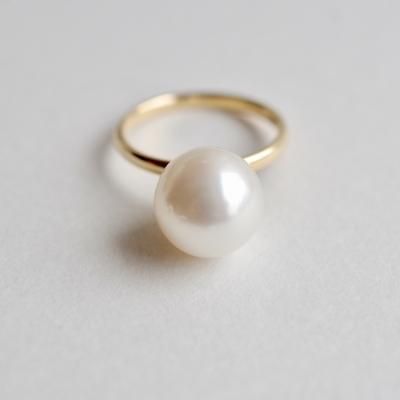 South Sea Pearl white ring