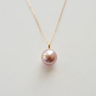 ルベルパールネックレス　Metallic Ruber Pearl Necklace